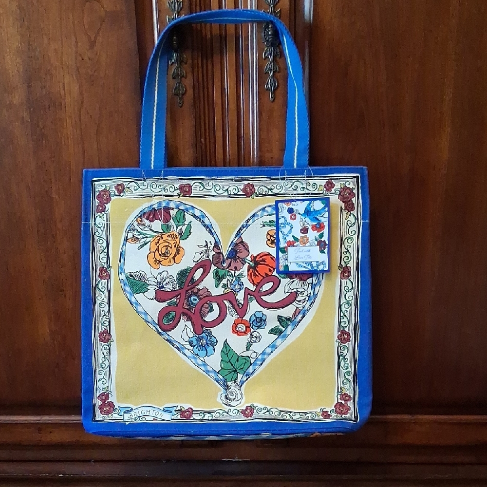 Blue and Yellow Azulejo Tile Totes